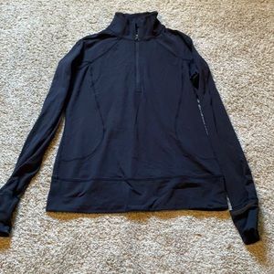 Black Lululemon 3/4 Zip-up